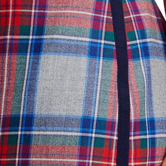 🌺Vineyard Vines Jolly Plaid Postage Stamp Skirt - Picture 6 of 7